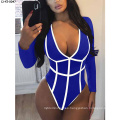 2021 Hot-Selling Sexy Swimwear Digital Printing Female One-Piece Swimsuit